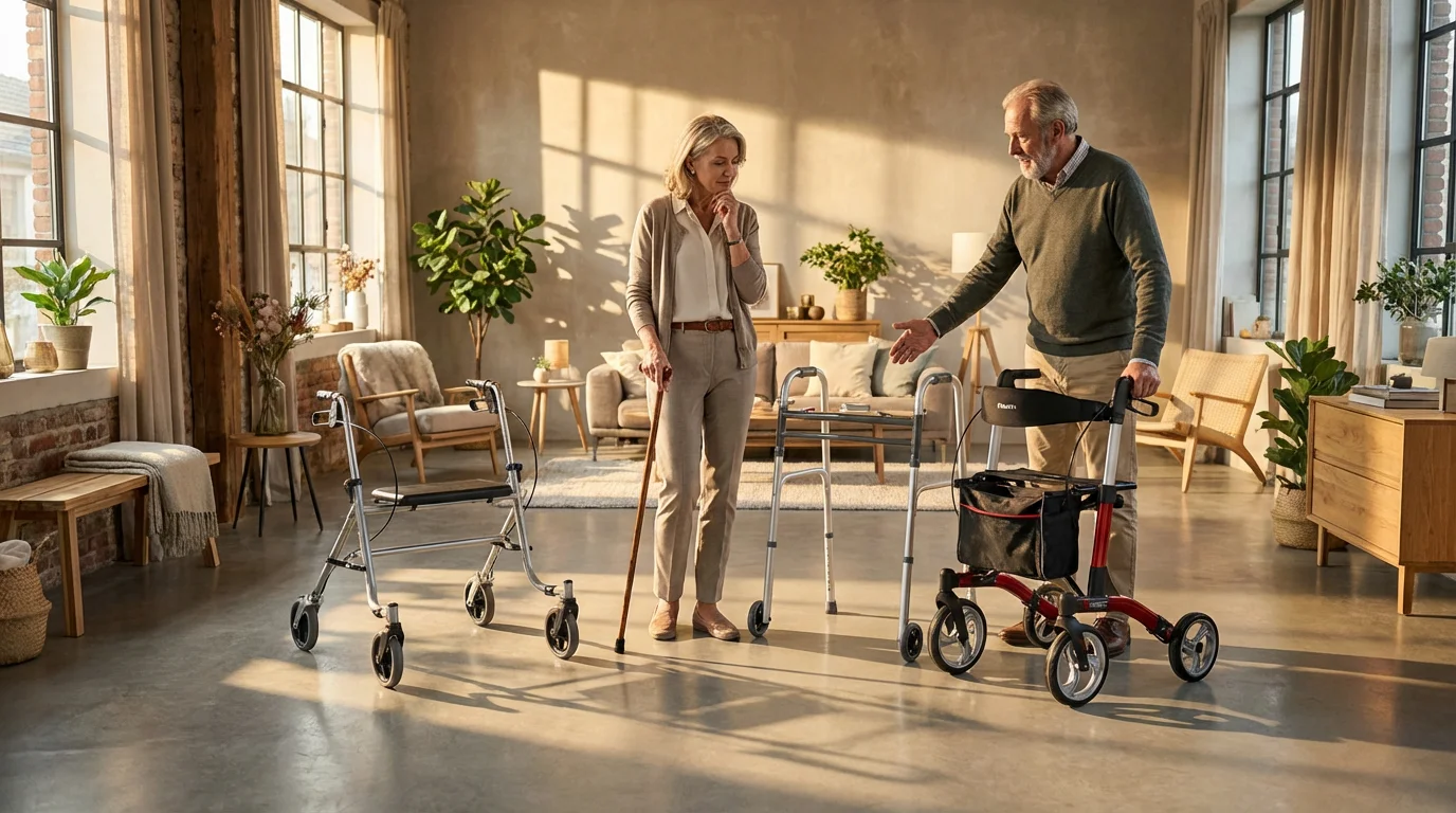 Choosing the Right Walking Aid: Canes, Walkers, and Rollators – Savvy ...