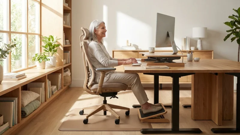 Creating a Comfortable and Ergonomic Home Office for Seniors - guide