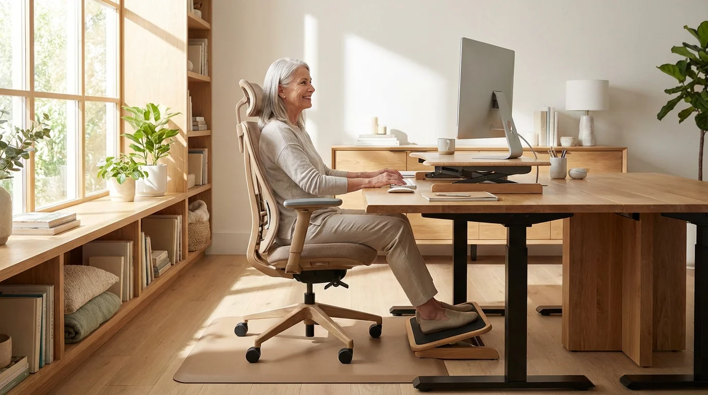 Creating a Comfortable and Ergonomic Home Office for Seniors – Savvy ...