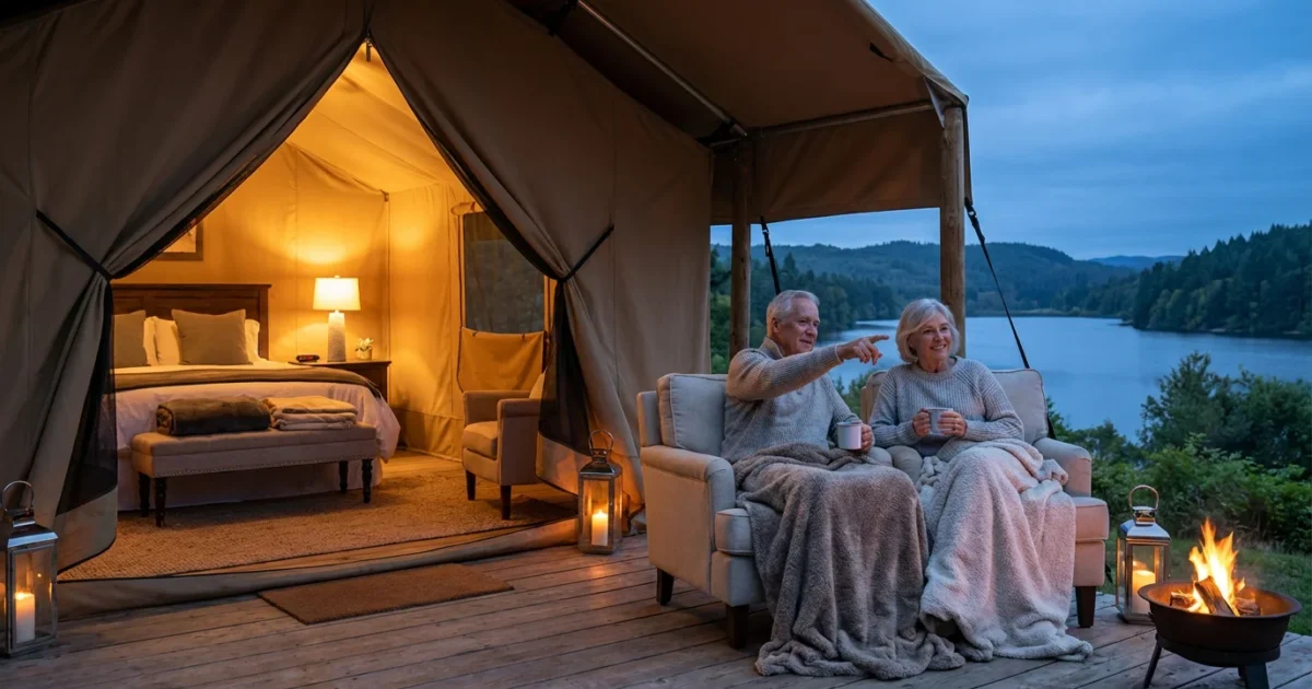 Senior-Friendly Glamping: Comfortable Outdoor Adventures - guide
