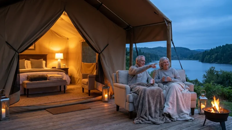 Senior-Friendly Glamping: Comfortable Outdoor Adventures - guide