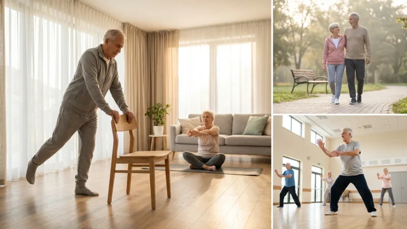 Simple Exercises to Improve Balance and Prevent Falls After 60 - guide